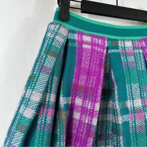 Maeve Pleated Knit Mini Skirt | Size XS - Picture 11 of 12